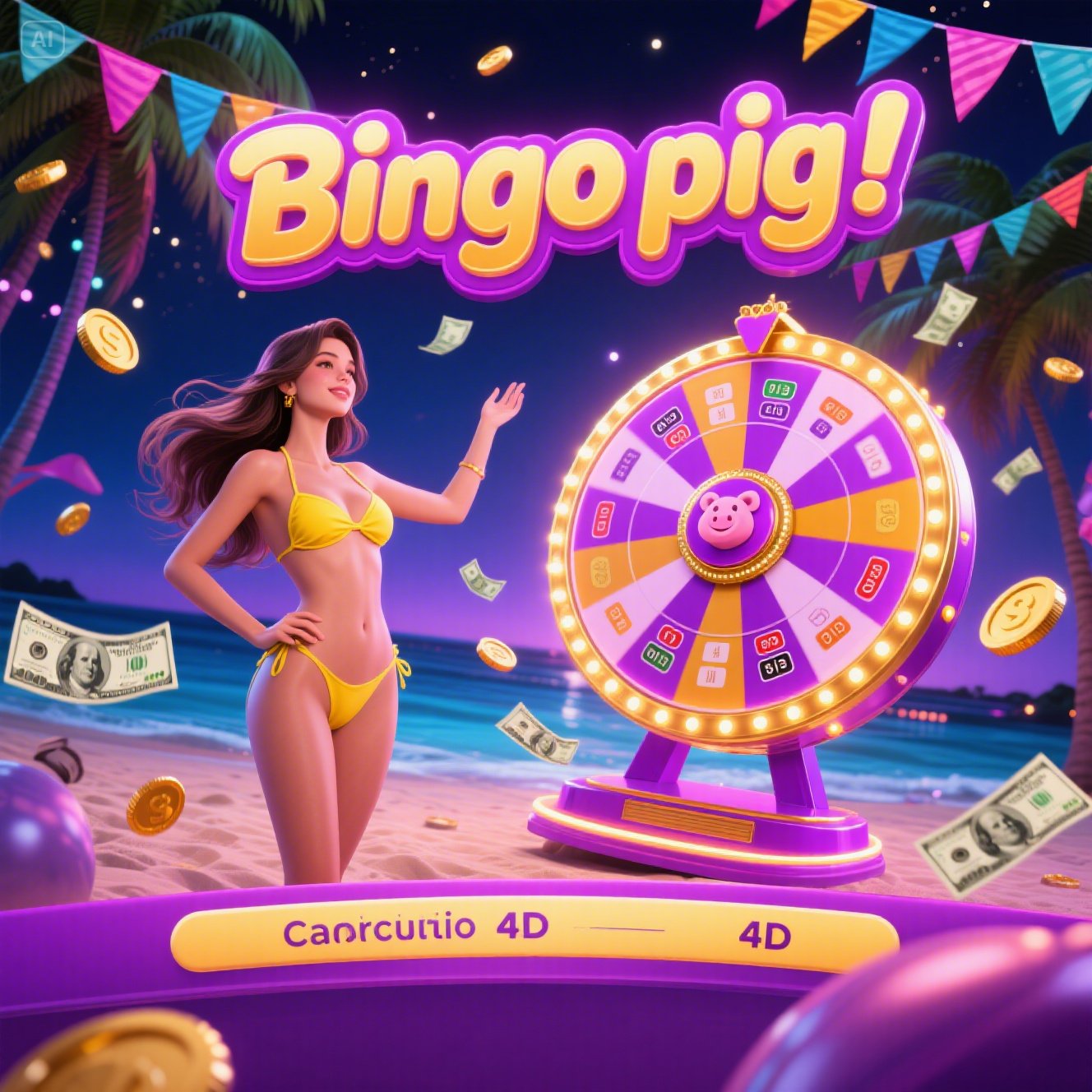 Bingo pig